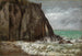 Strand van Étretat - Gustave Courbet — weergave van het kunstwerk