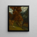 The Glen at Ornans Bords du Doubs Effet d'Automne - Gustave Courbet — ingelijst kunstwerk aan de muur