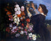 Treillis - Gustave Courbet — weergave van het kunstwerk