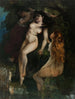 Drie badende vrouwen - Gustave Courbet — weergave van het kunstwerk