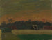 Zonsondergang - Gustave De Smet — weergave van het kunstwerk
