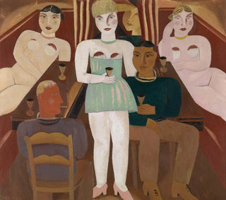 La bonne maison - Gustave De Smet — weergave van het kunstwerk
