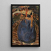 Vrouw van Spakenburg - Gustave De Smet — ingelijst kunstwerk aan de muur