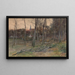 van vallende bomen - Gustave Den Duyts — ingelijst kunstwerk aan de muur