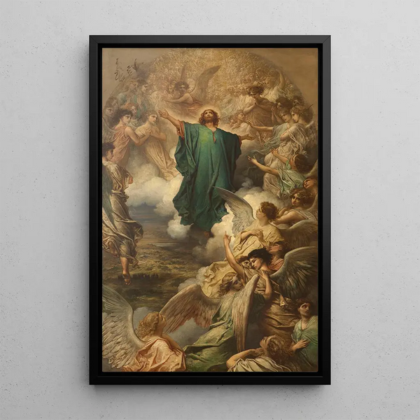 L'Ascension - Gustave Doré — ingelijst kunstwerk aan de muur