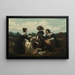 Le Récit Personnages en costume Louis XIII - Gustave François Morin — ingelijst kunstwerk aan de muur