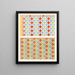 Plafond van het Graf van Damenemant n 58 26 Schilderij van het Graf van Sonnofri n 97 - Gustave Jaquier — ingelijst kunstwerk aan de muur