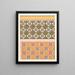 plafond van de tombe Danna n° 81 39 plafond van de tombe van Senmout n° 71 - Gustave Jaquier — ingelijst kunstwerk aan de muur