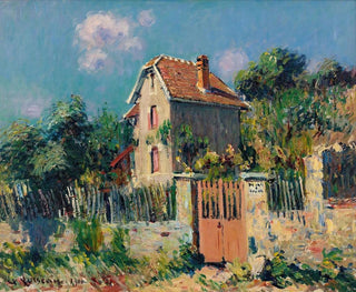 Gustave Loiseau - Maison  La Grille Rose Environs De Pontoise.webp