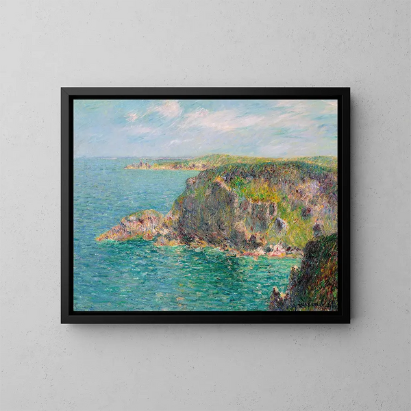 van Rocher de la Teignouse, Cap Fréhel - Gustave Loiseau — ingelijst kunstwerk aan de muur