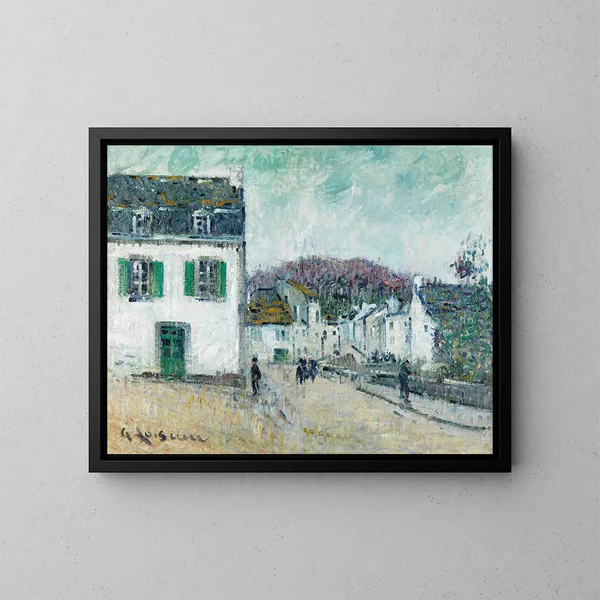 Rue de Pont-Aven - Gustave Loiseau — ingelijst kunstwerk aan de muur