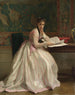 Een moment van afleiding - Gustave Léonard de Jonghe — weergave van het kunstwerk
