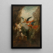 Un saint dans le désert - Gustave Moreau — ingelijst kunstwerk aan de muur