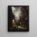 Hercule en de Hydra van Lerne - Gustave Moreau — ingelijst kunstwerk aan de muur