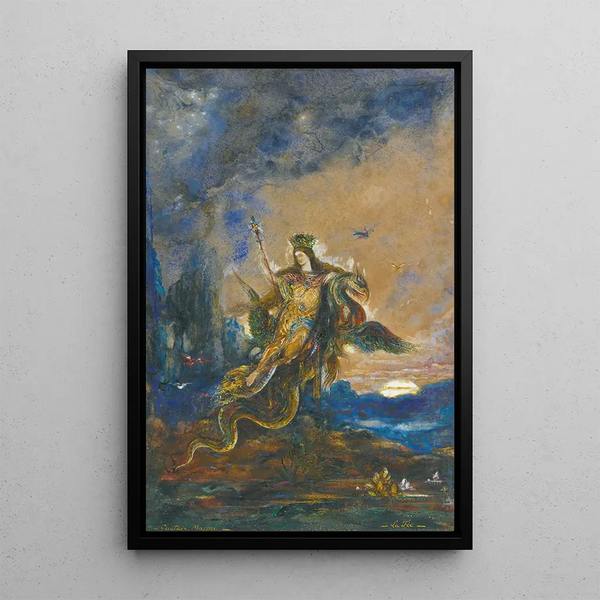 La Foi - Gustave Moreau — ingelijst kunstwerk aan de muur