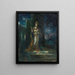 La Fiancée de la nuit - Gustave Moreau — ingelijst kunstwerk aan de muur