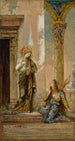 La Sainte et le Poète - Gustave Moreau — weergave van het kunstwerk