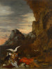 De dood van Sappho - Gustave Moreau — weergave van het kunstwerk