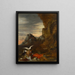 De dood van Sappho - Gustave Moreau — ingelijst kunstwerk aan de muur