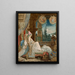 De droom van een inwoner van de Mogol - Gustave Moreau — ingelijst kunstwerk aan de muur