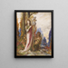 Poète en satyres - Gustave Moreau — ingelijst kunstwerk aan de muur