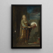 Salomé met het hoofd van Johannes de Doper - Gustave Moreau — ingelijst kunstwerk aan de muur