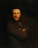 De lachende zelfportret - Gustave Pierre — weergave van het kunstwerk