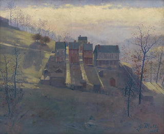 Amerikaans landschap - Gustav Mahler — weergave van het kunstwerk