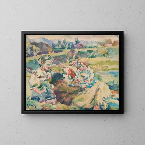 the Tree Council - Gustav Mahler — framed artwork on a wall