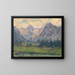 van de Tatras - Gustav Mahler — ingelijst kunstwerk aan de muur