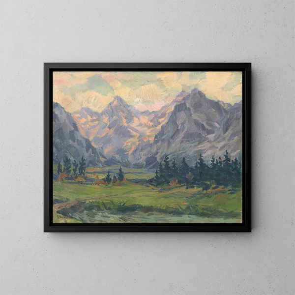 the Tatras - Gustav Mahler — framed artwork on a wall