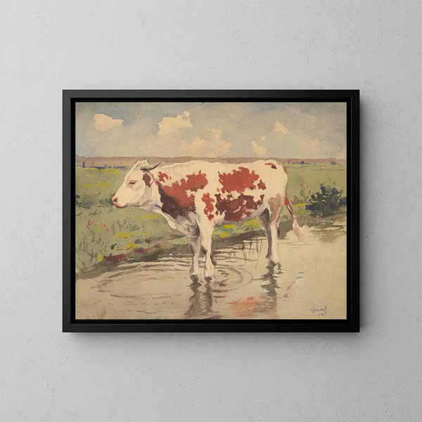 Petite vache - Gustav Mahler — framed artwork on a wall