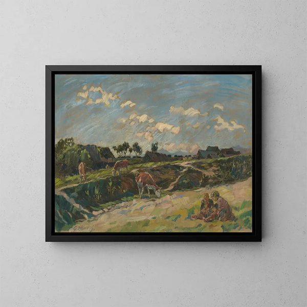 Motif de Vec - Gustav Mahler — framed artwork on a wall