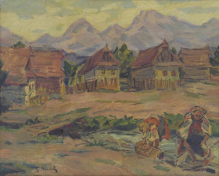 op een beek onder de Tatras - Gustav Mahler — weergave van het kunstwerk