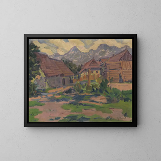 Deel van Menguoviec - Gustav Mahler — ingelijst kunstwerk aan de muur