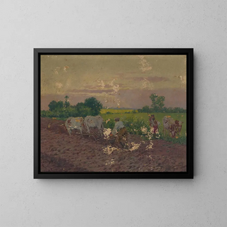 Labourage - Gustav Mahler — ingelijst kunstwerk aan de muur