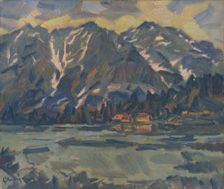 Lac de Popradské Pleso - Gustav Mahler — weergave van het kunstwerk