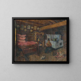 Voorbereiding van de lunch - Gustav Mahler — ingelijst kunstwerk aan de muur