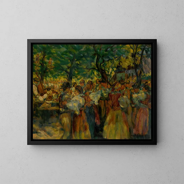 Slowaakse Feest - Gustav Mahler — ingelijst kunstwerk aan de muur