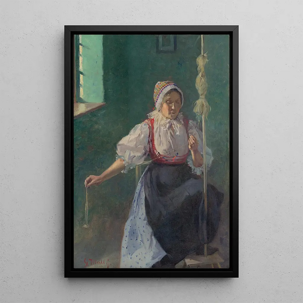 Fileuse - Gustav Mahler — framed artwork on a wall