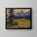 Landschap van de Tatra's - Gustav Mahler — ingelijst kunstwerk aan de muur