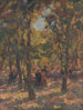 Onder de bomen - Gustav Mahler — weergave van het kunstwerk