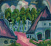 Gut Staberhof III - Ernst Ludwig Kirchner — weergave van het kunstwerk