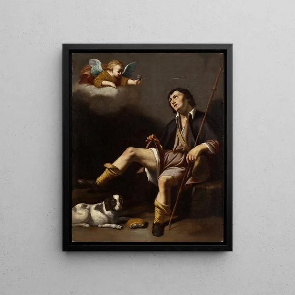 Guy Franois - Saint Roch and the Angel.webp