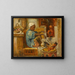 De koopman - Gyula Tornai — ingelijst kunstwerk aan de muur