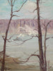 Palisades van de Hudson-rivier - Hal Robinson — weergave van het kunstwerk