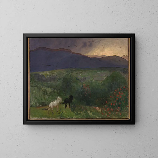 Storm Imminent - Halfdan Egedius — framed artwork on a wall