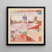 Hammamet met zijn moskee - Paul Klee — ingelijst kunstwerk aan de muur