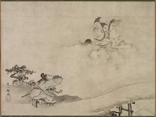 Immortel taoïste - Hanabusa Itchō — weergave van het kunstwerk