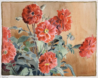 Dahlia's - Hannah Borger Overbeck — weergave van het kunstwerk